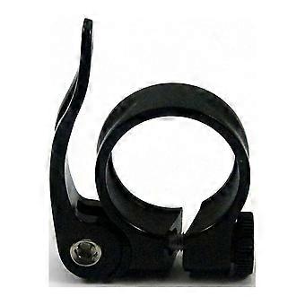 Abraçadeira de selim de bicicleta fácil de instalar, com sistema de liberação rápida para bicicletas de marcha fixa, em liga de alumínio.