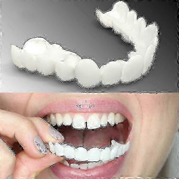 Upper/lower Comcompatible witht Fit Flex Whitening Denture Braces