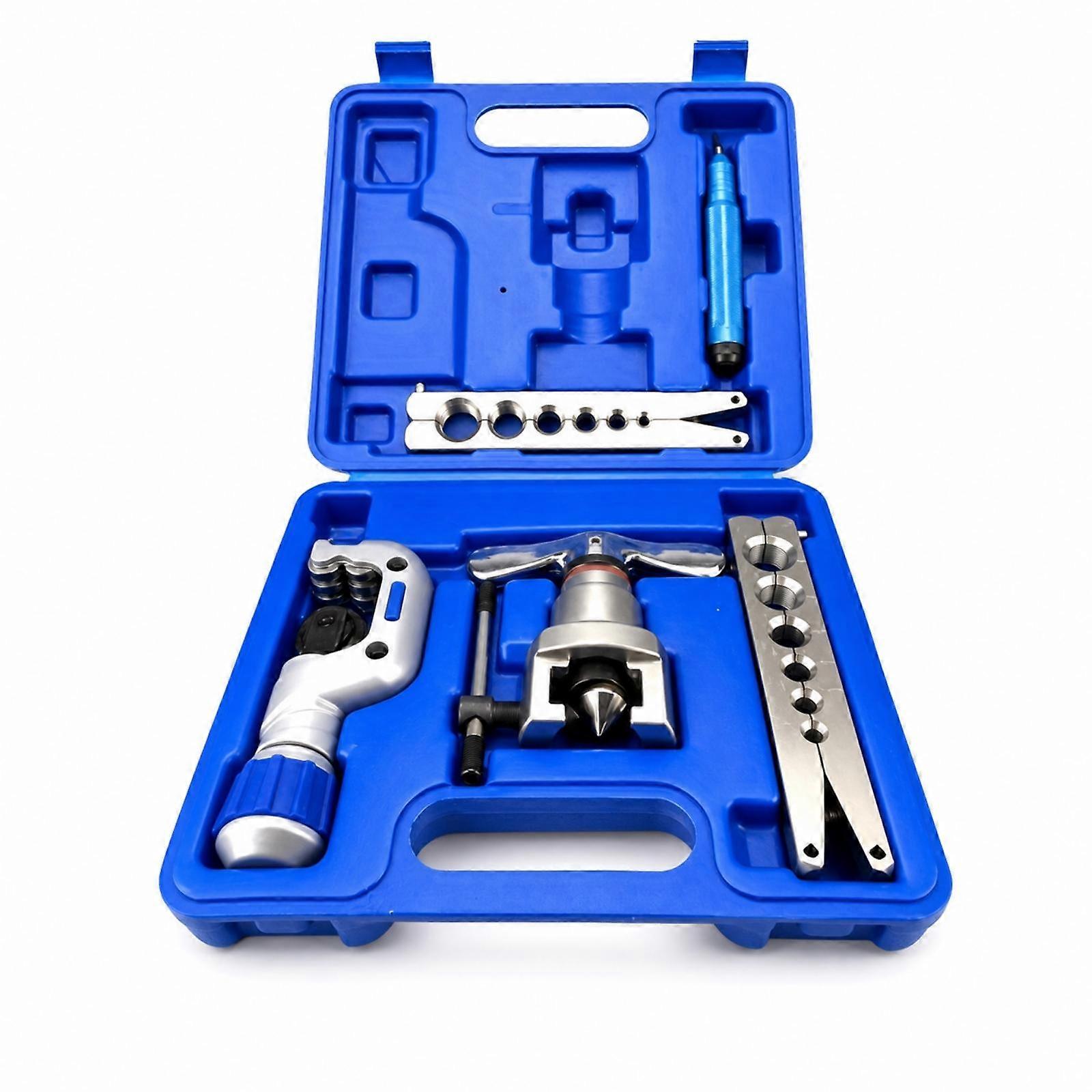 5 Pieces Flaring Tool with Deburring Tool Multi-Size Tube Expander Sturdy