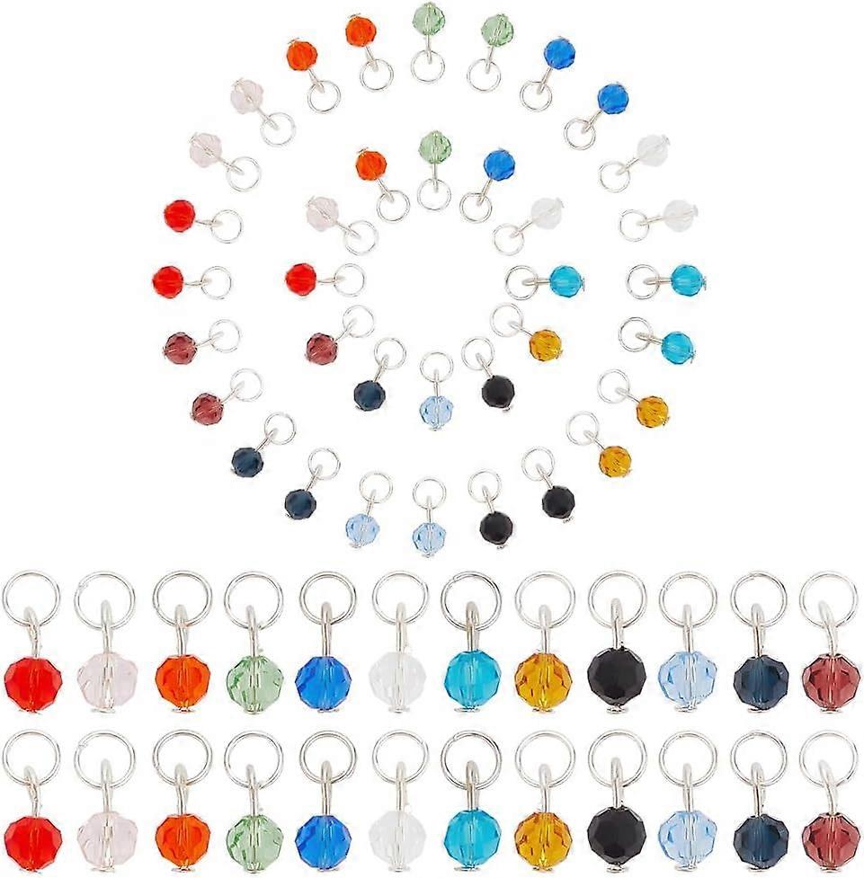 Dangle Birthstone Charm for Necklace
