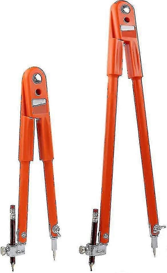 Carpenter Compasses Large Diameter Adjustable Dividers Compatible with Marking And Scribing
