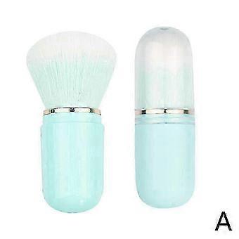 Compact Retractable Multi-functional Makeup Brush Portable Compatible with Mini Retractable Cosmetic Blush