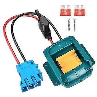 Power Wheel adapter for Makita 18V LXT battery with cable connection and fuse for Peg-Perego 12 Volt Power Wheel