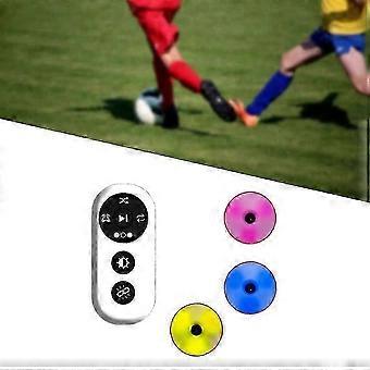 Conjunto de 4 luzes de treinamento de reação para treinamento de agilidade em basquete e futebol.