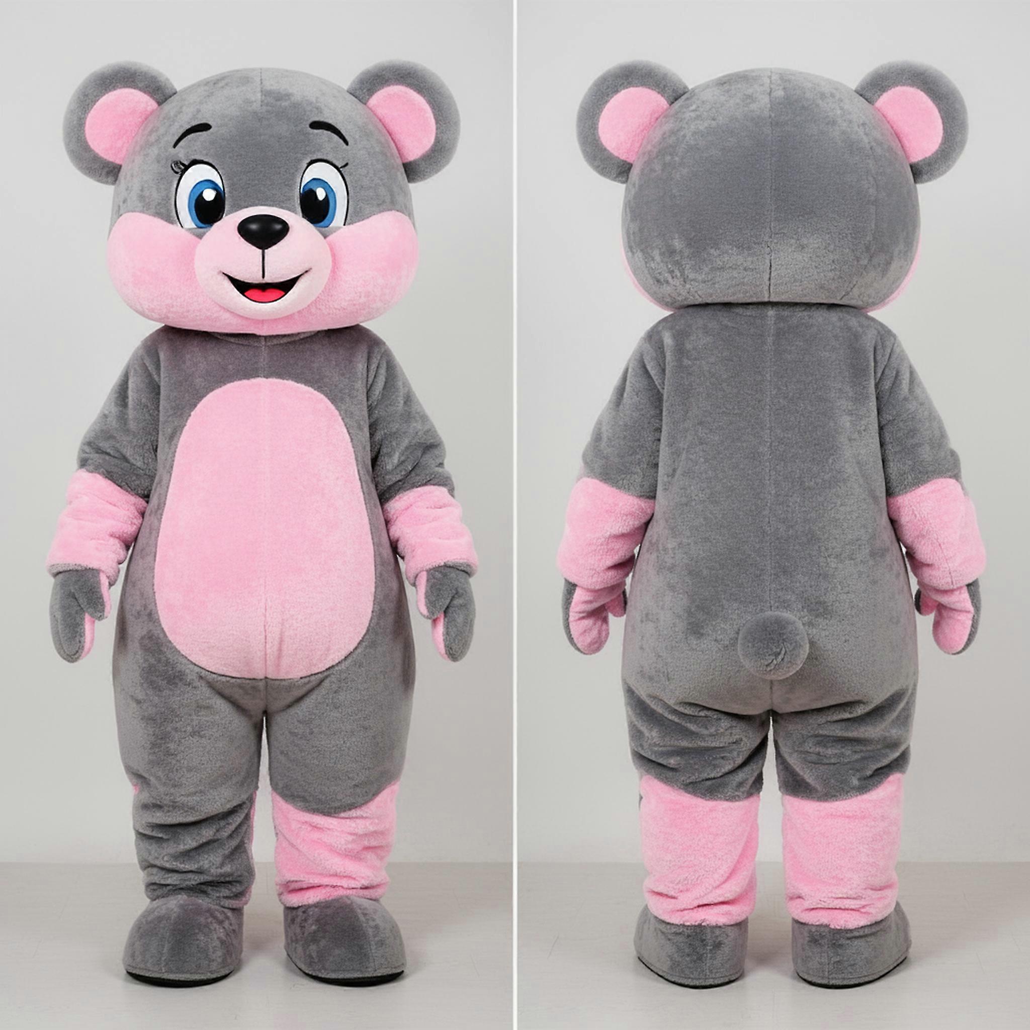 MASTICOT Pink Cuddly Bear Mascot
