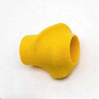 Corretor de Empunhadura para Raquete de Tênis (1 unidade), Ferramenta de Prática de Swing em Silicone, Treinador de Posição de Mão para Iniciantes, 5,8 x 5,2 x 5,5 cm (26-27 pol.)