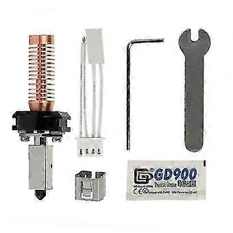25-26 Für Flashforge Adventurer 5M Düsenkit Upgrade Hotend Pinting Head Schnell abnehmbare Düse AD5M Hartstahl-Düsenkit 0,4 mm 26-27
