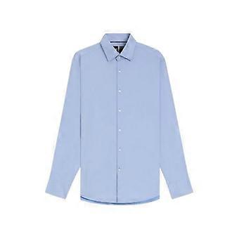 Hugo Boss Mens P Hank Oxford Kent Collar Long-Sleeved Shirt