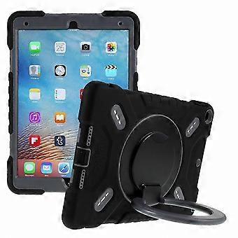 360 Degree Swivel Kickstand Case for 9.7-inch Tablets, PC Silicone Cover with Rotating Stand Functionality