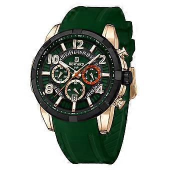 REWARD 832263  Men Quartz Watch Silicone Analog Calendar Wrist Watch Waterproof Business Casual Watch Supplier