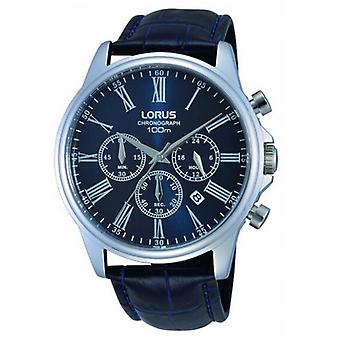 Lorus Men's Classic Quartz Analog Man Watch with Cowskin Bracelet RT385DX9