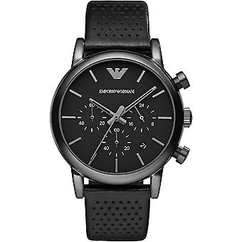 Armani Luigi Quartz analog man Watch med Cowskin armbånd AR1737