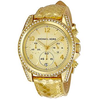 Michael kors chrono Quartz Analog Woman Watch with MK5283 Cowskin Bracelet