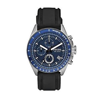Fossil sport Quartz analog mand ur med CH2691 gummi armbånd