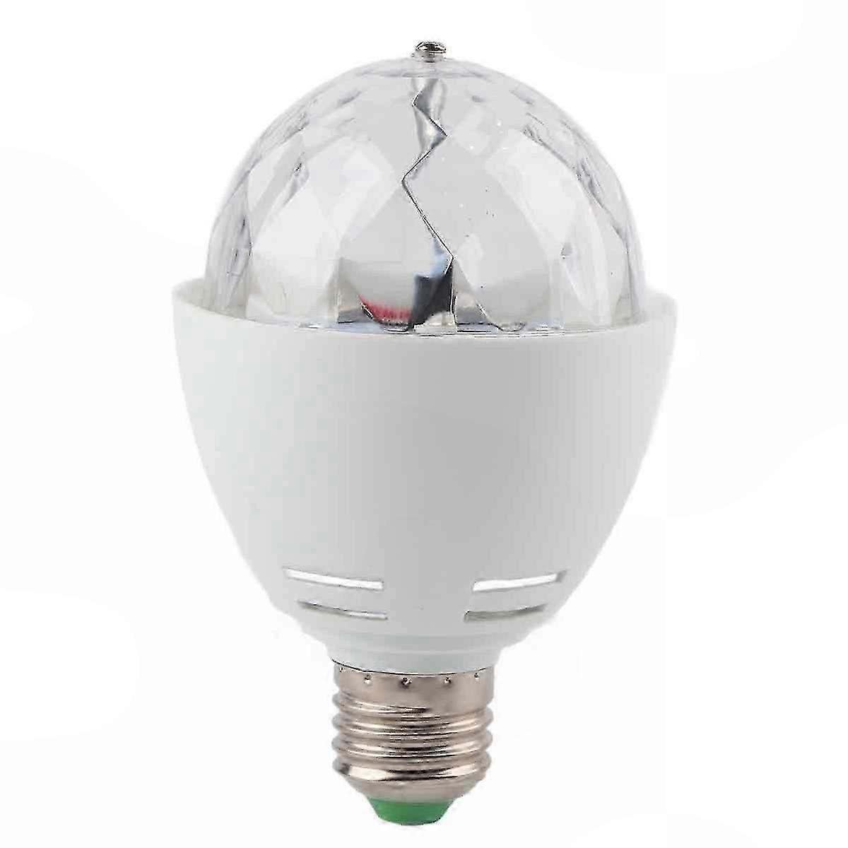 Disco Lighting Effect LED Bulb Rotating Crystal Ball