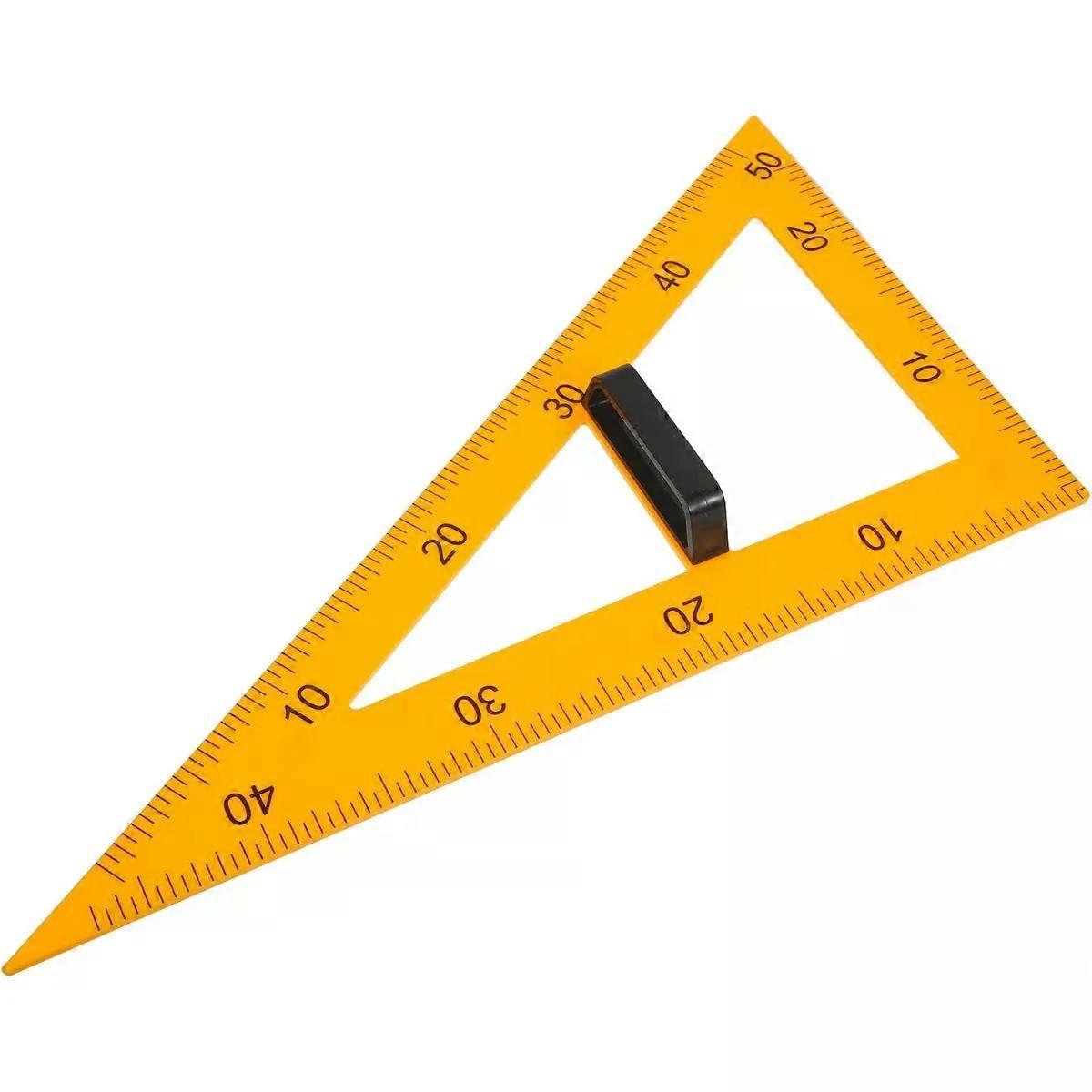 Yellow Magnetic Plastic Set with Detachable Handle Square Set