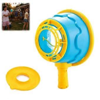 Handheld Air Cannon Bubble Blower For Kids Outdoor Plastic Paper Lightweight Screen Free Playtime Hilarious Interactive Antics Sneaky