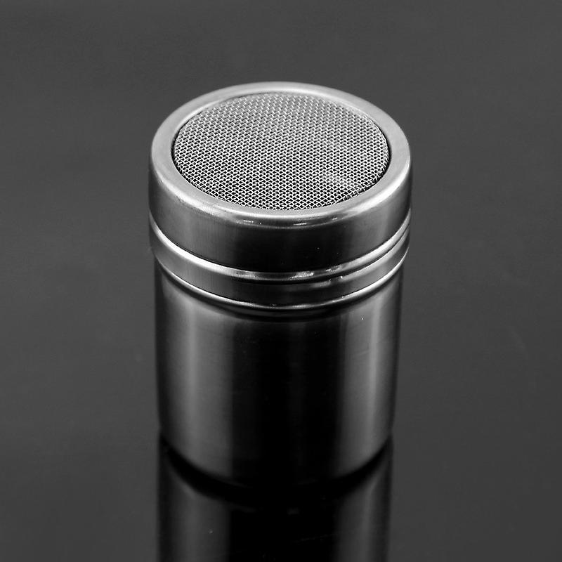 Chokolade shaker med låg rustfrit stål mel