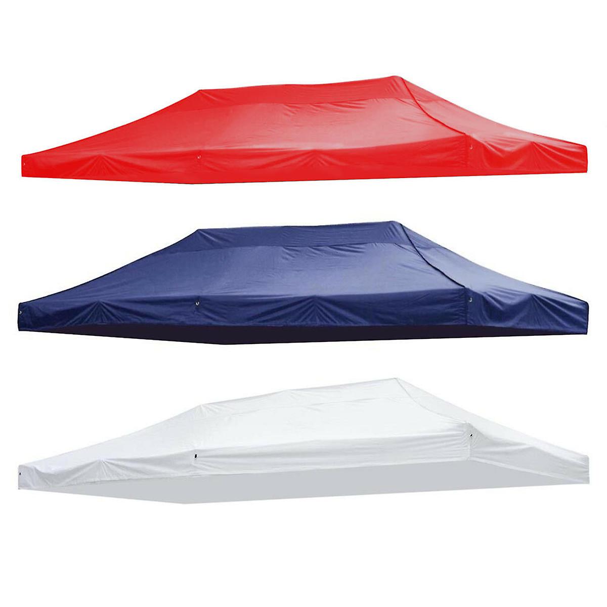 10X20ft Canopy Top Cover Replacement Tent Patio Gazebo 420d Uv Sunscreen Sunshade