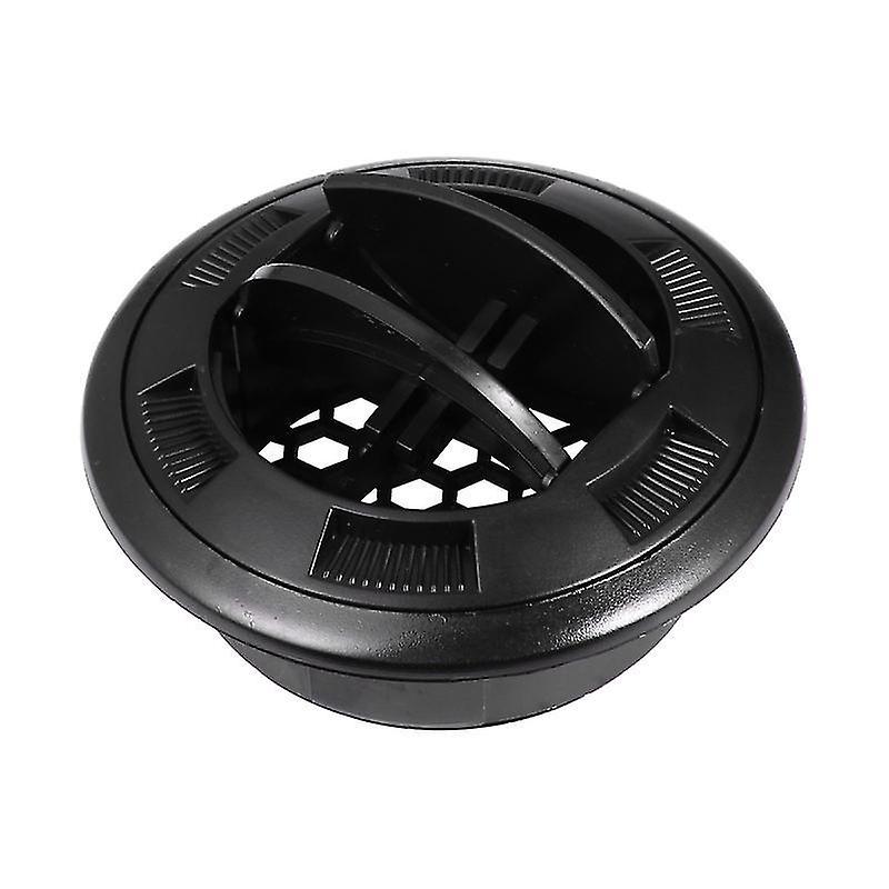 10X10cm Black Pipe Adapters & Bushings Round Ventilation Outlet Air Conditioning Outlet Vent For Rv