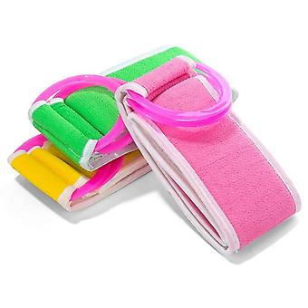 3PCS Back Strip Bath Towel Thickened Double Sided Back Rub Mud Strip Strong Non-Rubbing Bath Towel
