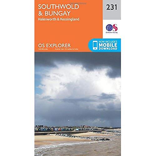 OS Explorer Map (231) Southwold and Bungay