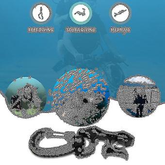Buy 1Pc Outdoor Scuba Diving Double BCD Low Pressure Hose Clip Holder With Snap Hook Buckle Diving