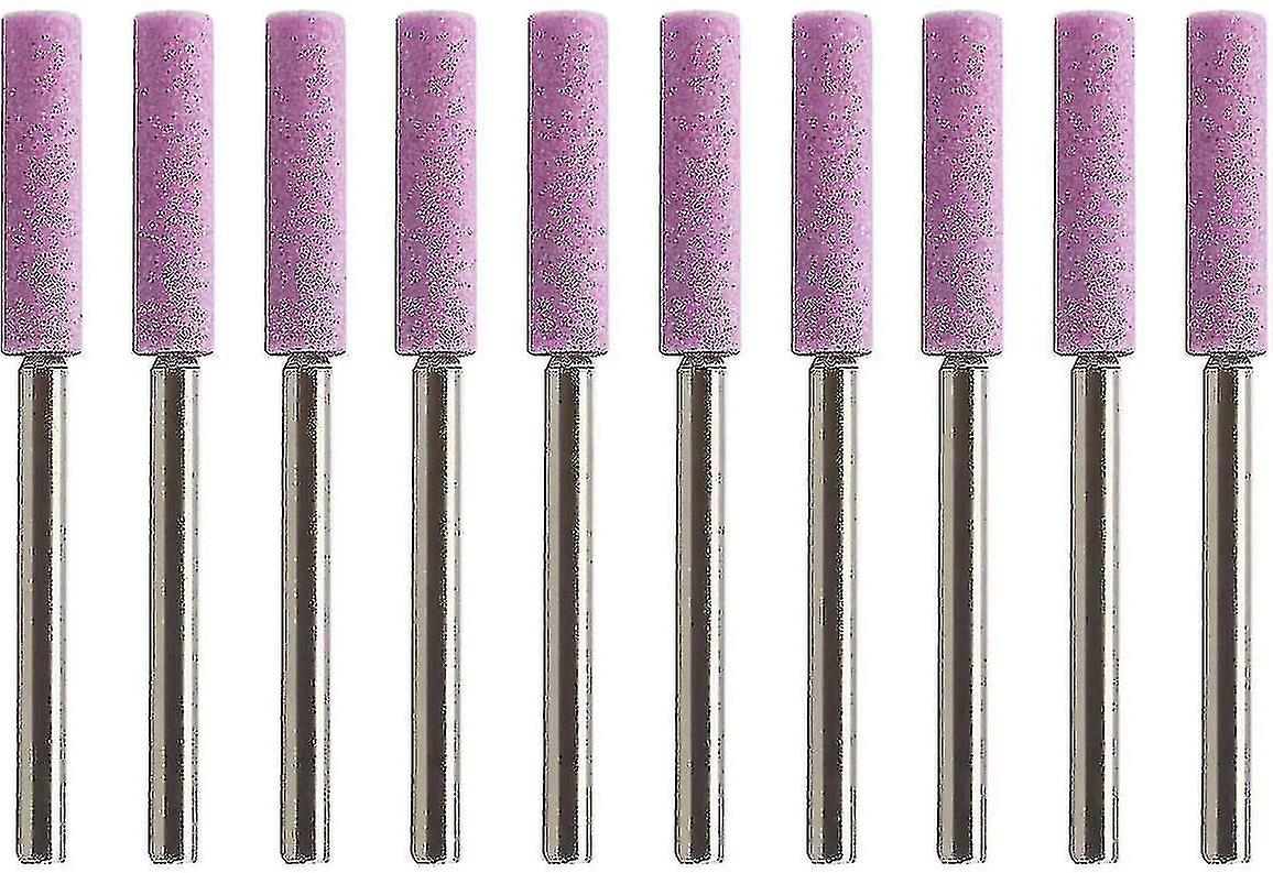 10pcs 3/8 Chainsaw Sharpener Compatible For Manicure Chainsaw Chain Polishing