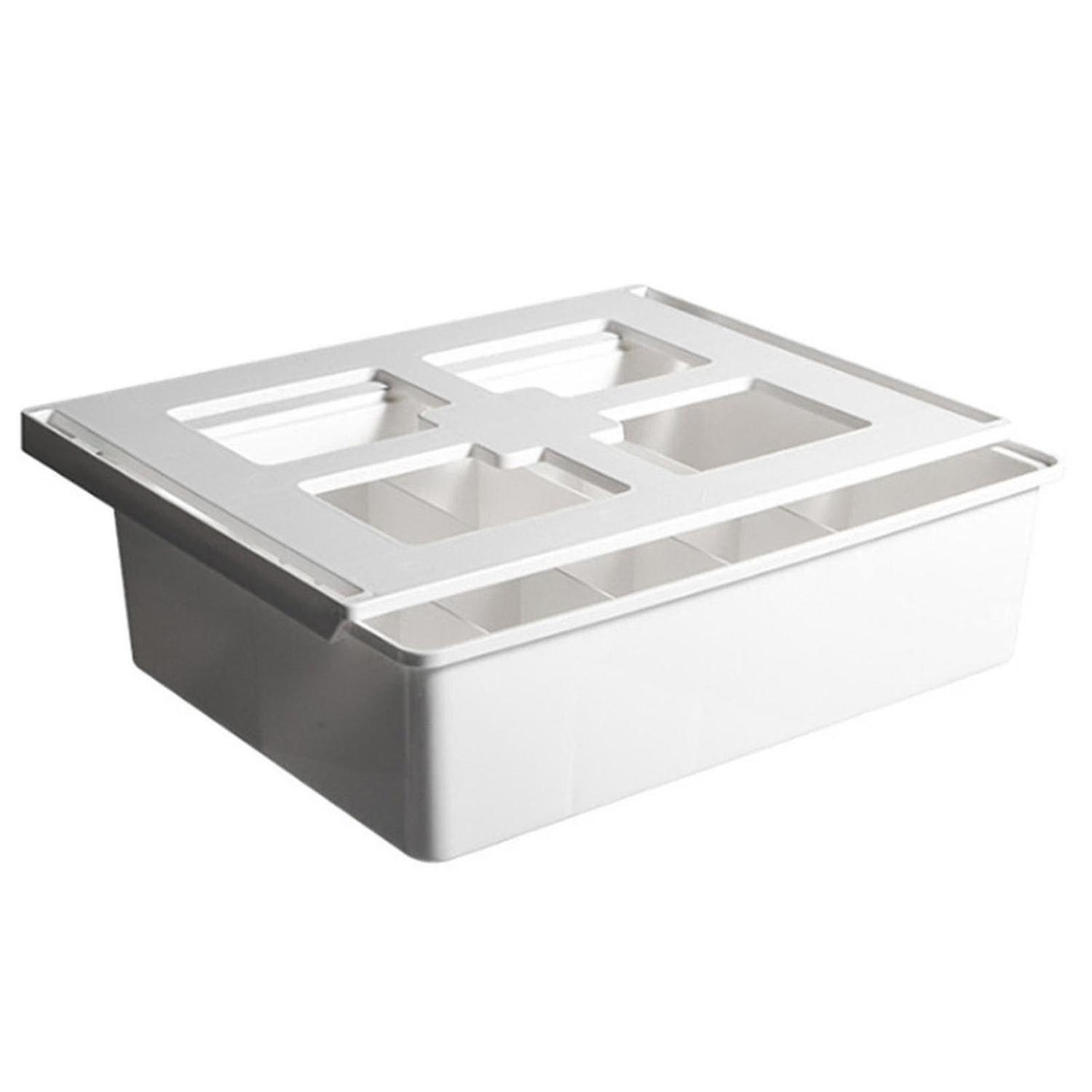 Multipurpose Underwear Drawer Organizer With Lid Large Capacity Sock Bra Lingerie Storage Box For