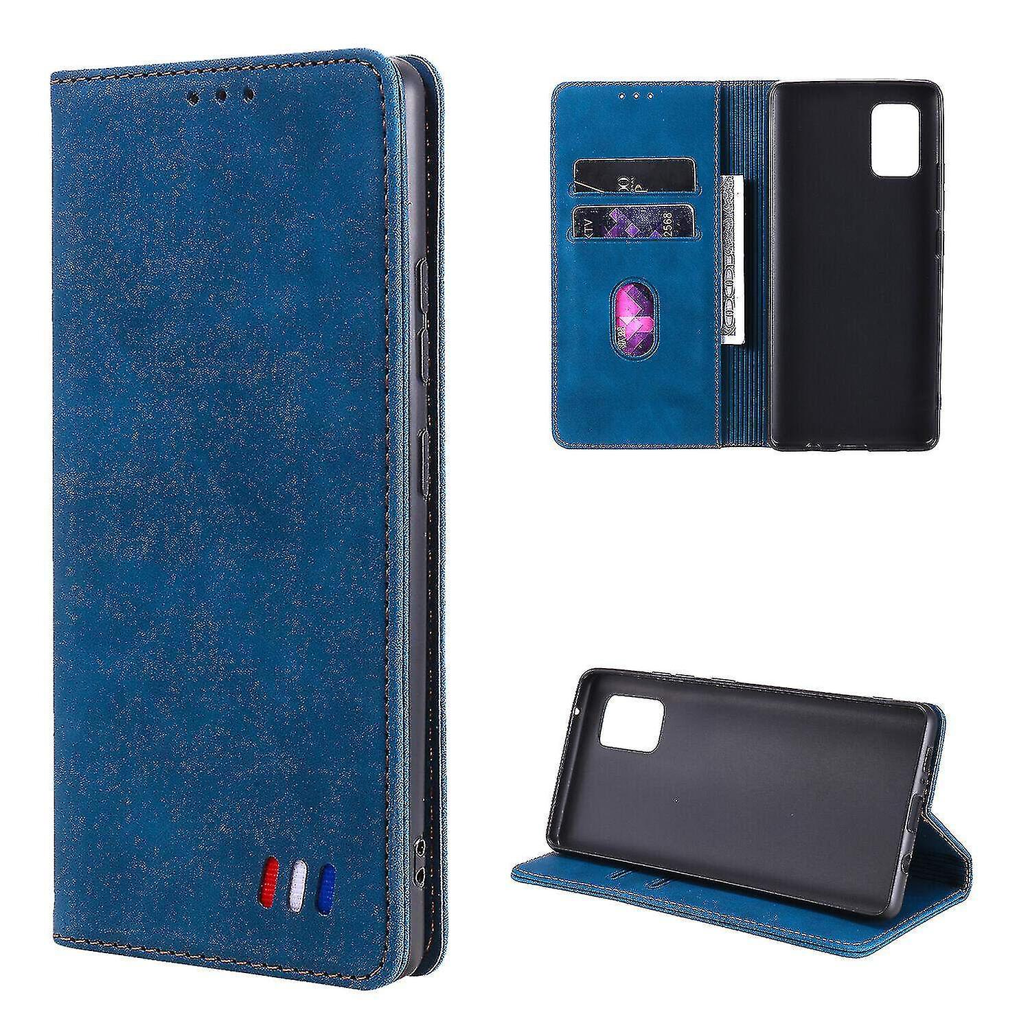 Compatible With Samsung Galaxy A51 4g Case Magnetic Closure Wallet Book Flip Folio Stand View Leathe
