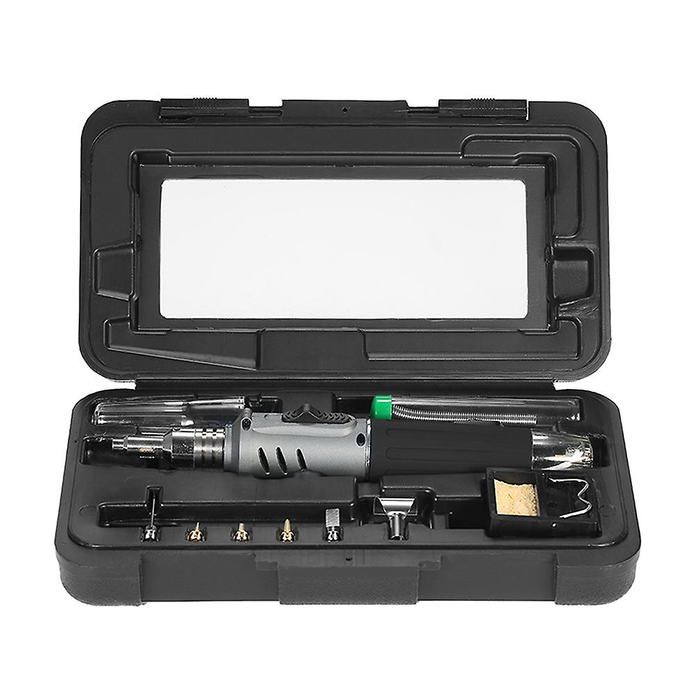 10 In 1 Professional Pen-style Butane Gas Soldering Iron Set
