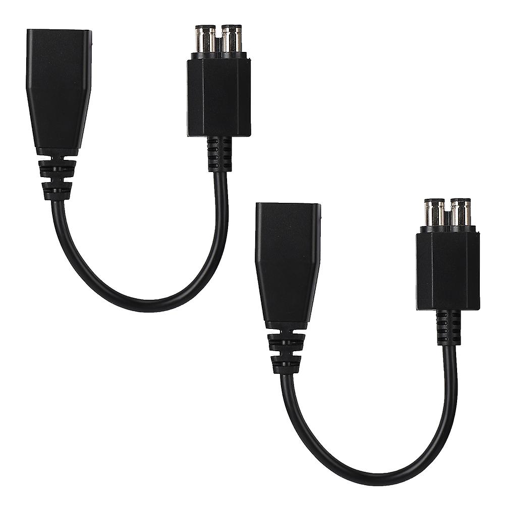 2 pcs ABS Thicken Line for Xbox 360 To for Xbox 360 Slim Console Power Conversion Cable