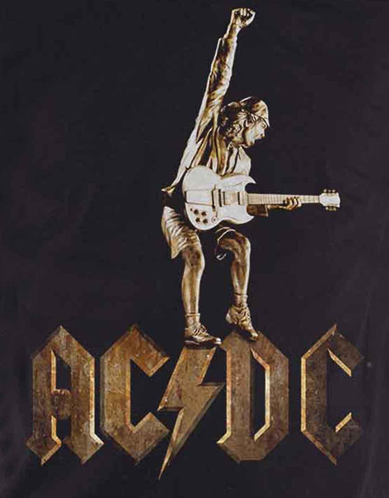 AC/DC Angus Statue T Shirt | Fruugo US