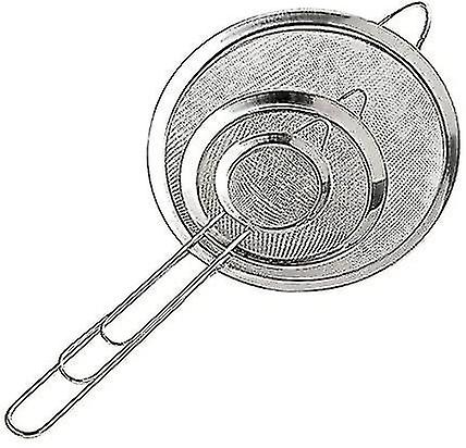 Fine Mesh Colander/colander With Kitchen Handle For Straining Noodles/rice/vegetables/egg Whites Etc