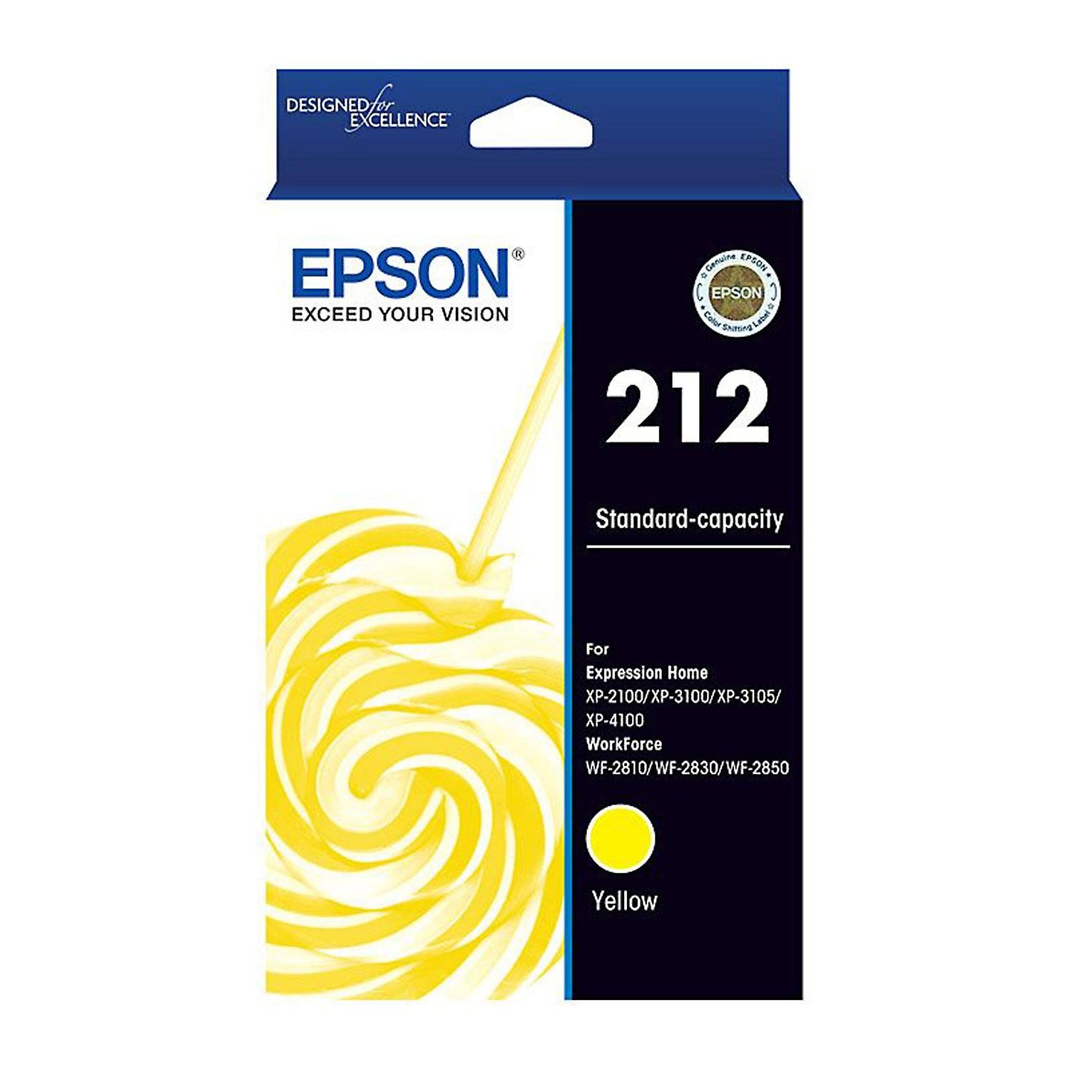 Epson 212 Yellow Ink Cartridge Toner C13t02r492