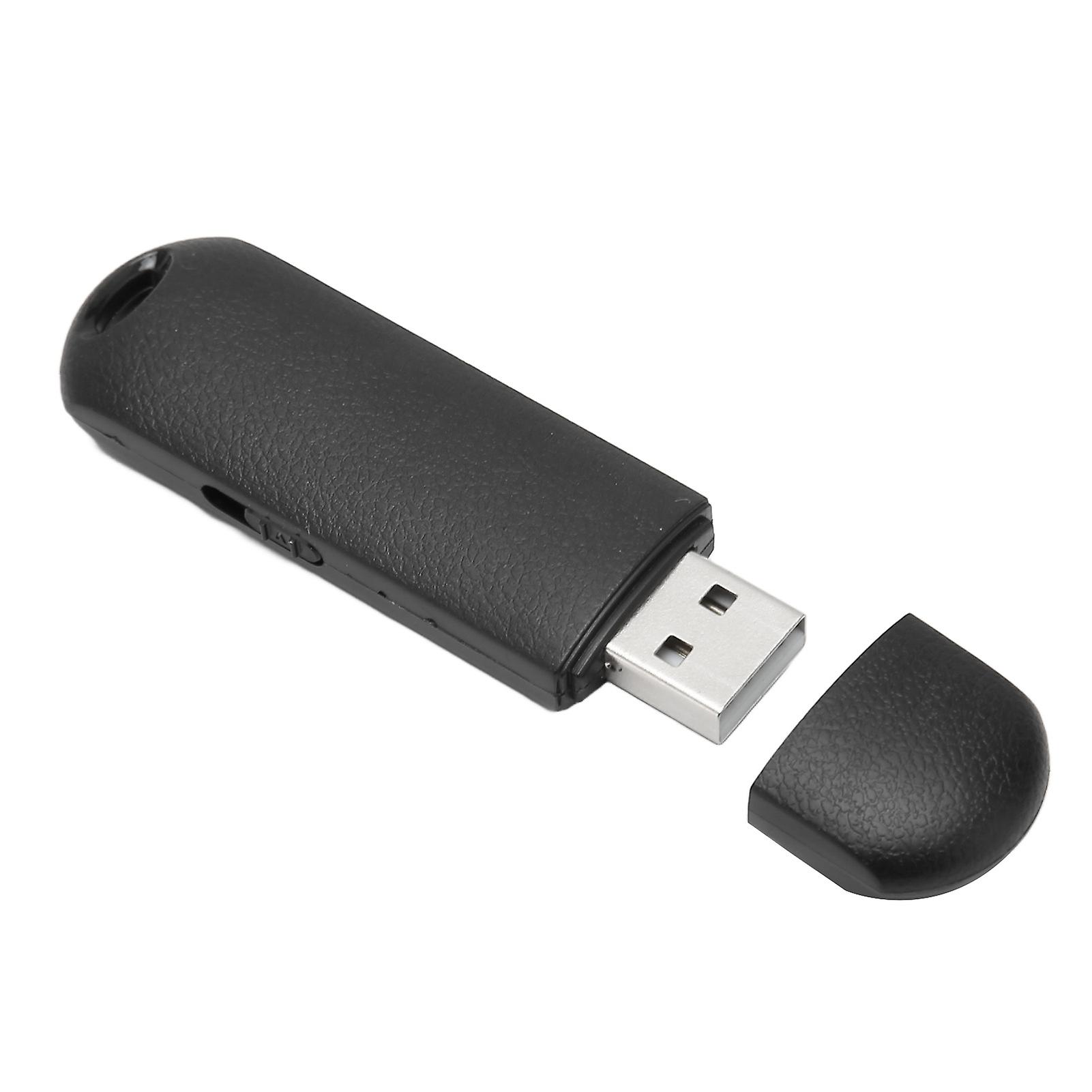 USB Recorder HD Noise Reduction Voice Activated Safe One Key Recording Mini Recorder for Lecture Meeting