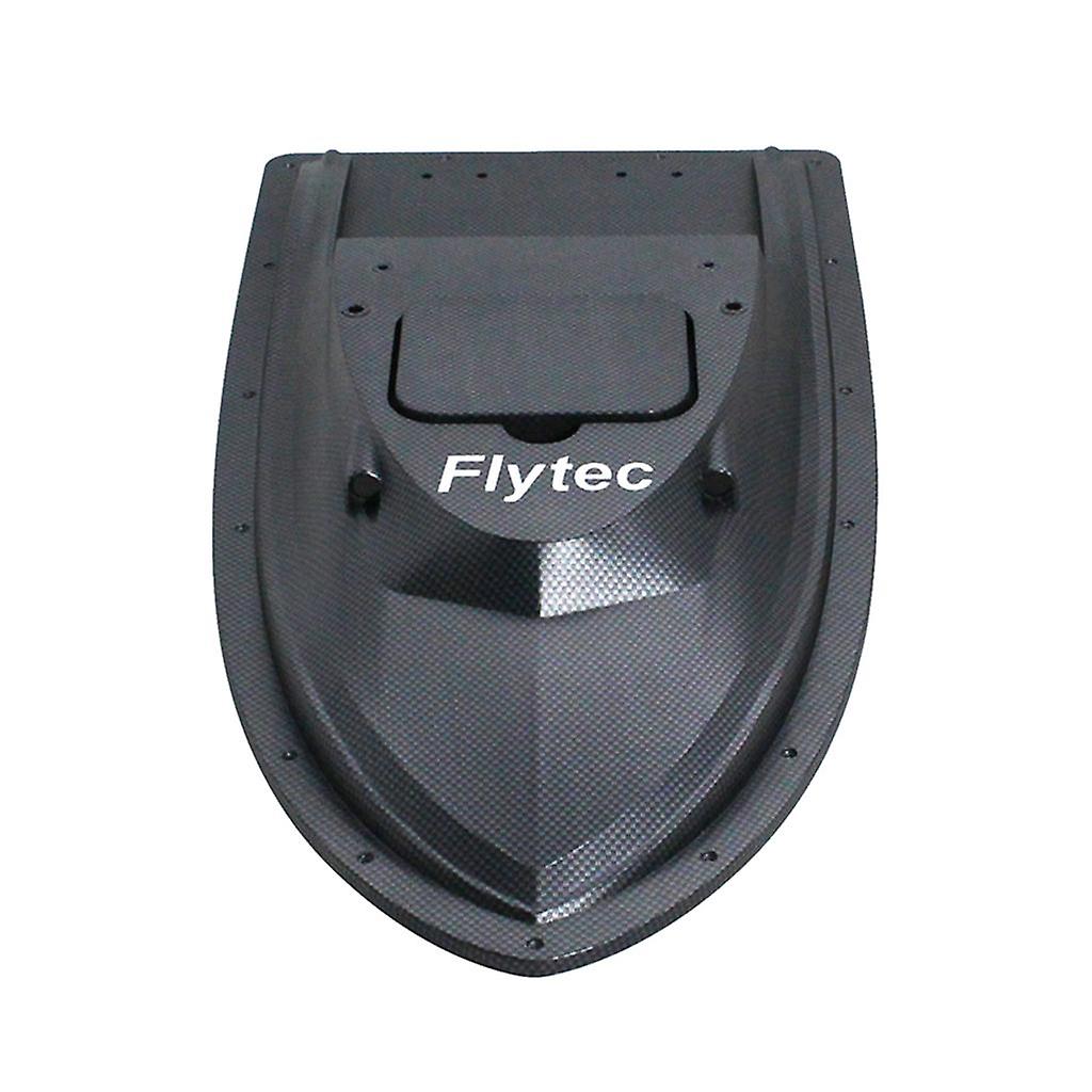 Elektrisk Fiskeri RC Bait Båd Skrog Shell til Flytec V007 Dele Sort