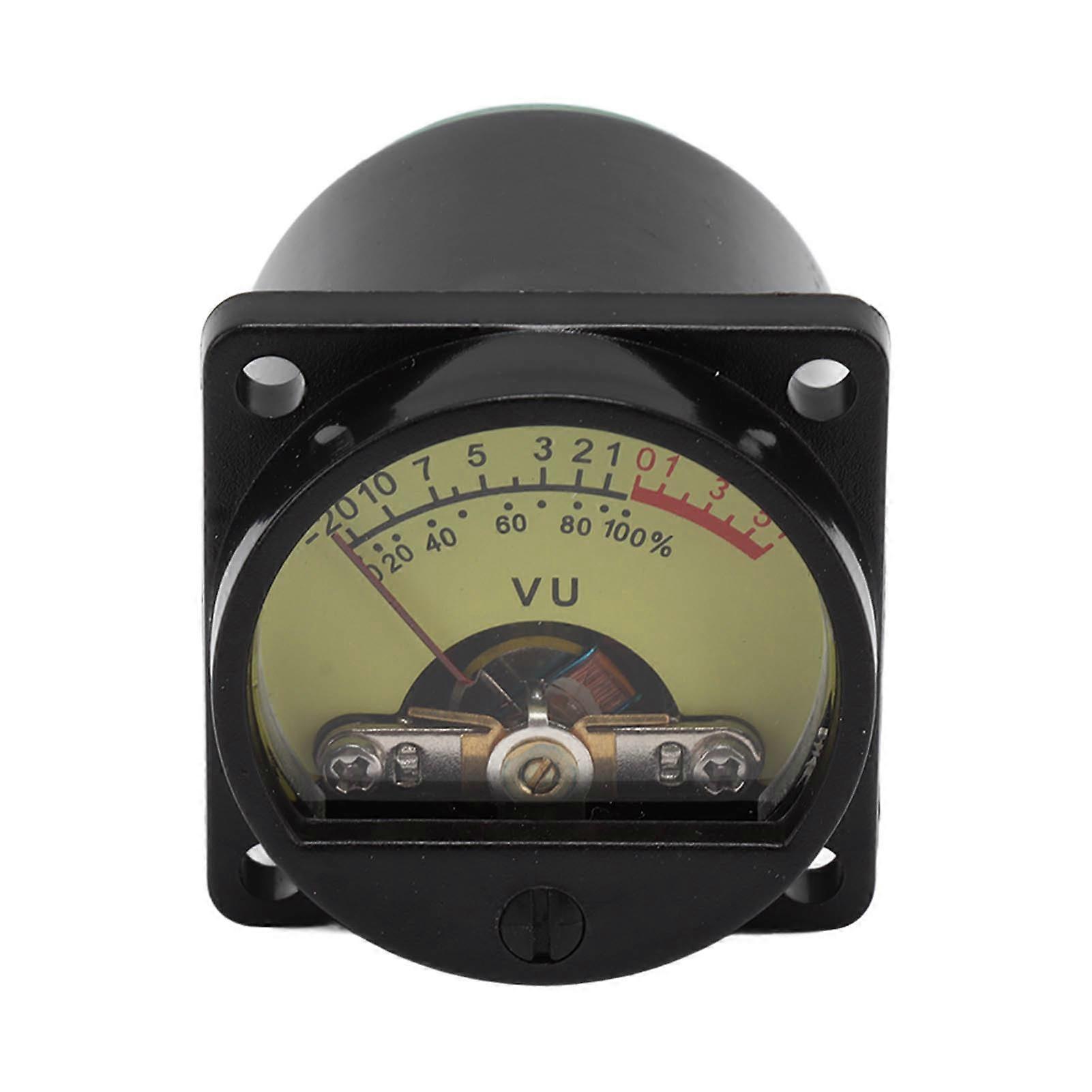VU Panel Meter 500UA with Warm Back Light and 5DB Drive Module