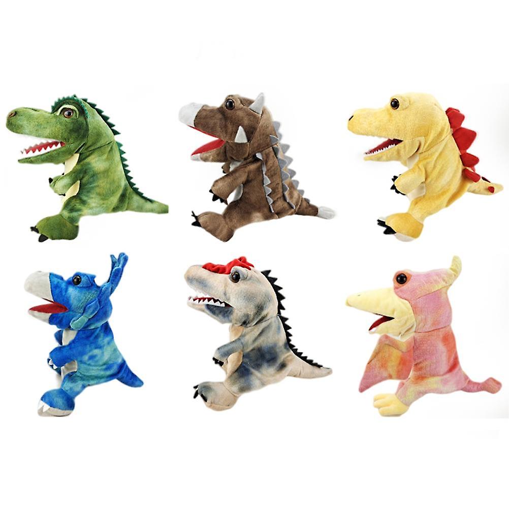 Dinosaur Hand Puppet 11.8in Plush Tyrannosaurus Soft Toy Doll