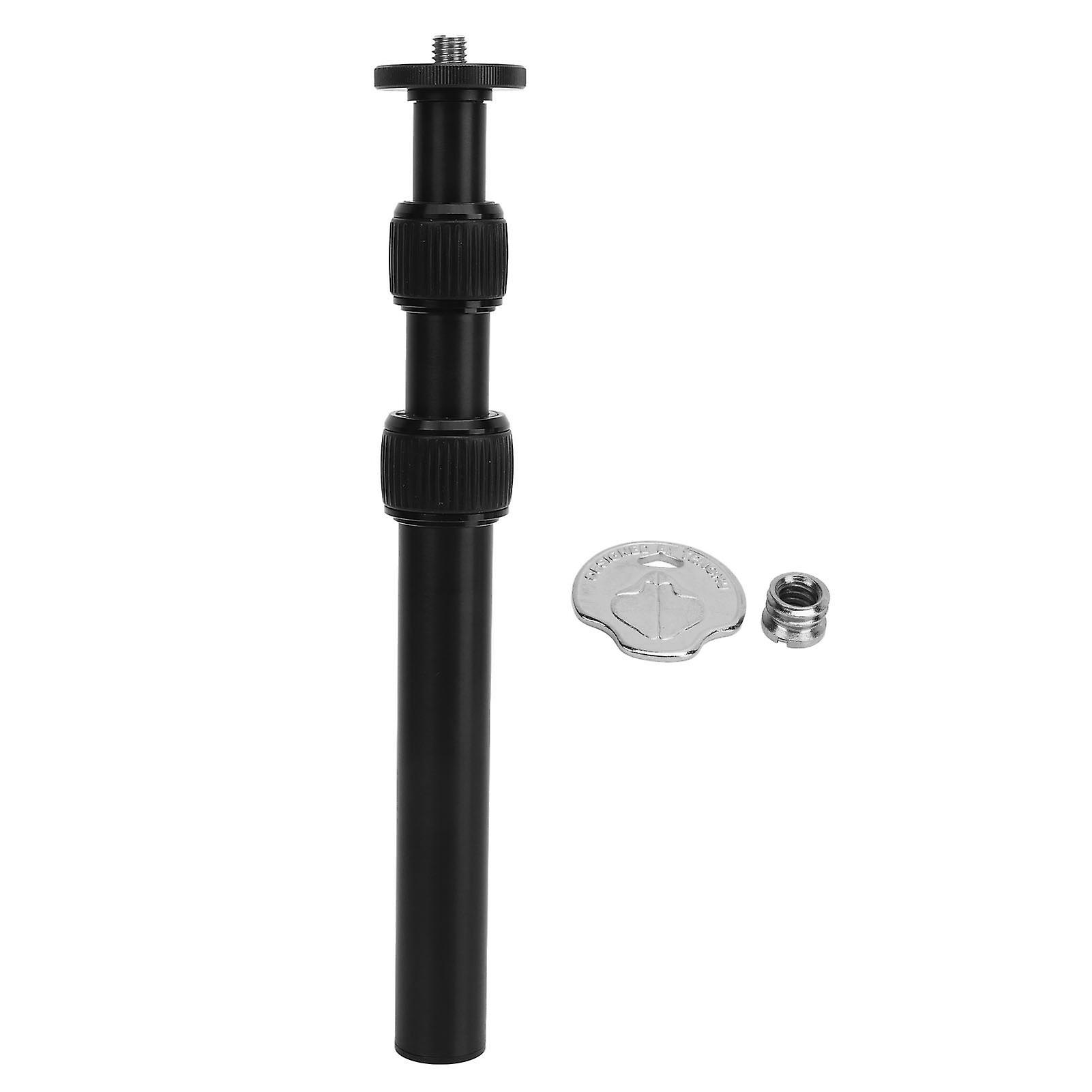 Lightweight 3-Section Aluminum Tripod Extension Arm - Versatile Height Adjustment