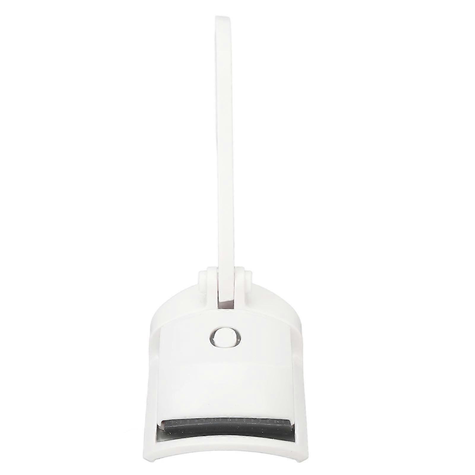 Heated Eyelash Curler Electric Type C Rechargeable 2 Heating Modes Portable Handheld Eyelash Heated Curler White 