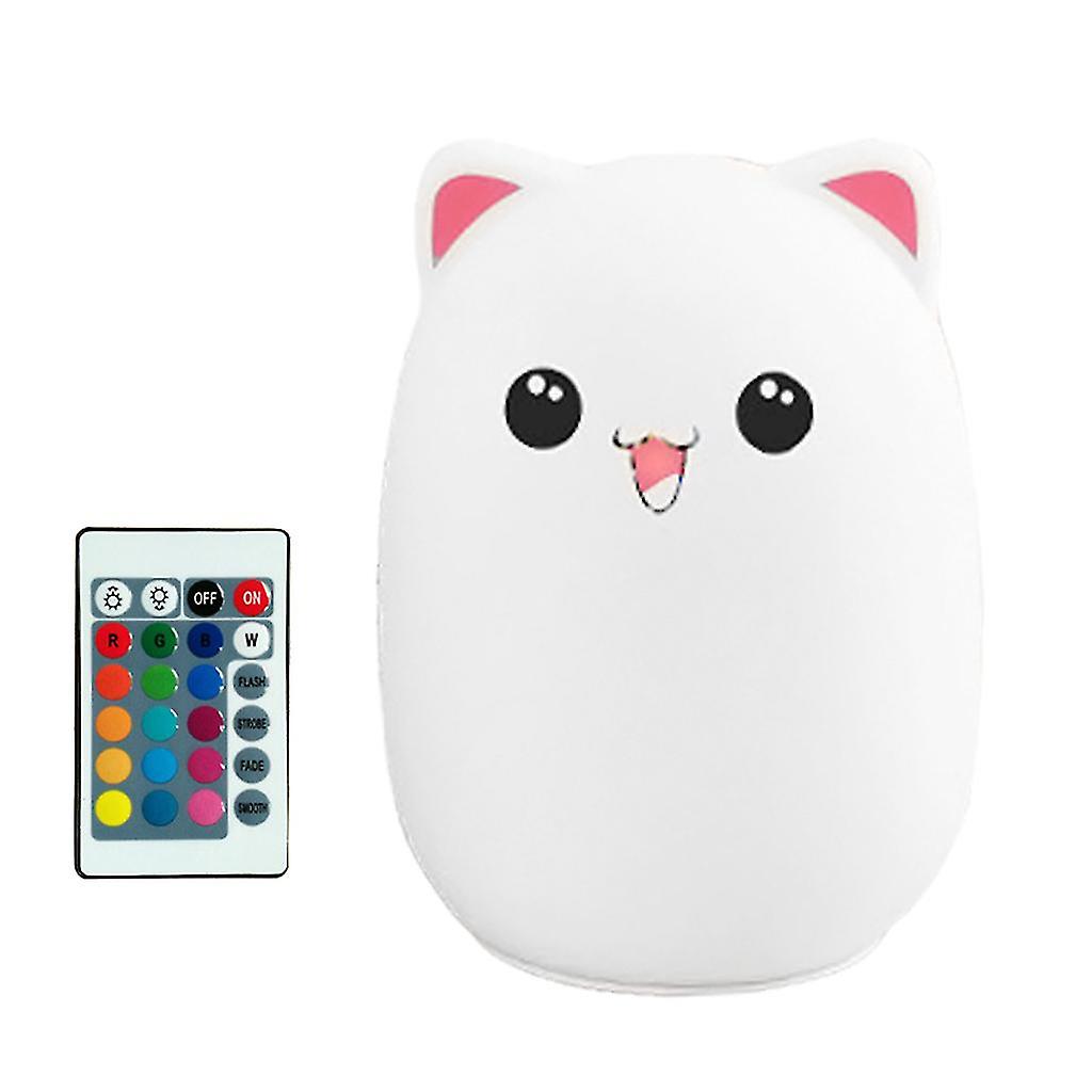 Cute Night Light Bear Shape Night Lights For Touch Sensor Rechargeable Bedrooms