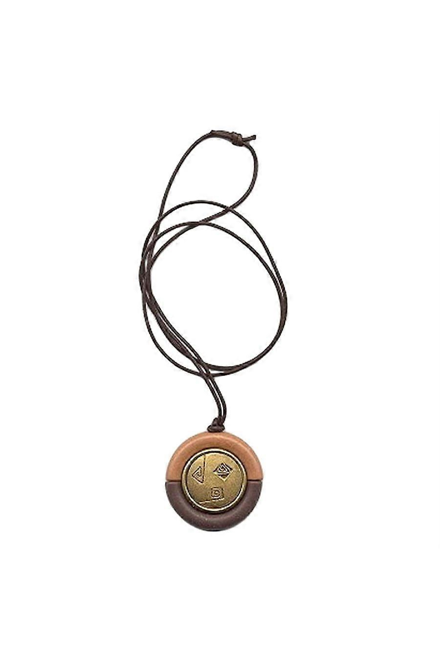 Necklace Pendant Brown/ Gold - Gl02311