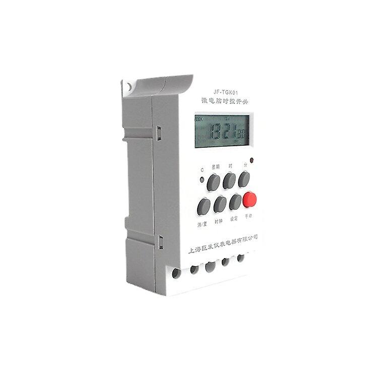 220V Microcomputer Time Control Switch Street Lamp Billboard Household Timer Controller