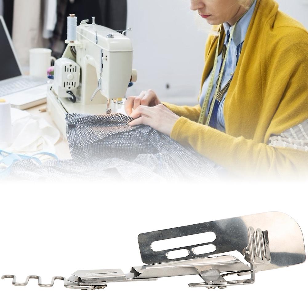 Hemmer Folder Sleeves Binder Rolled Hem Tool 2/3 Needles Sewing Machine Accessories
