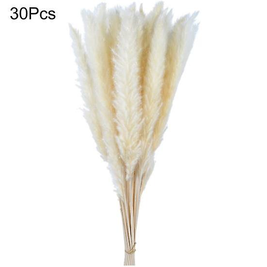 30Pcs/Set Artificial Flowers Vivid Useful Widely Use Durable Artificial Flowers Simulation Plant Bouquets Fake Grass Ornaments for Office