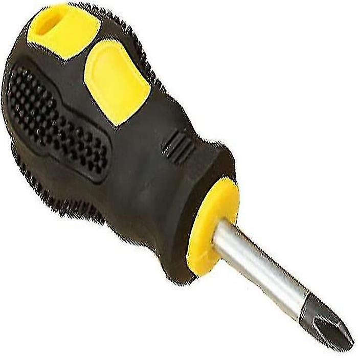 Mini Stubby Phillips Screwdriver- Small Compact Hand Tool for Repairs
