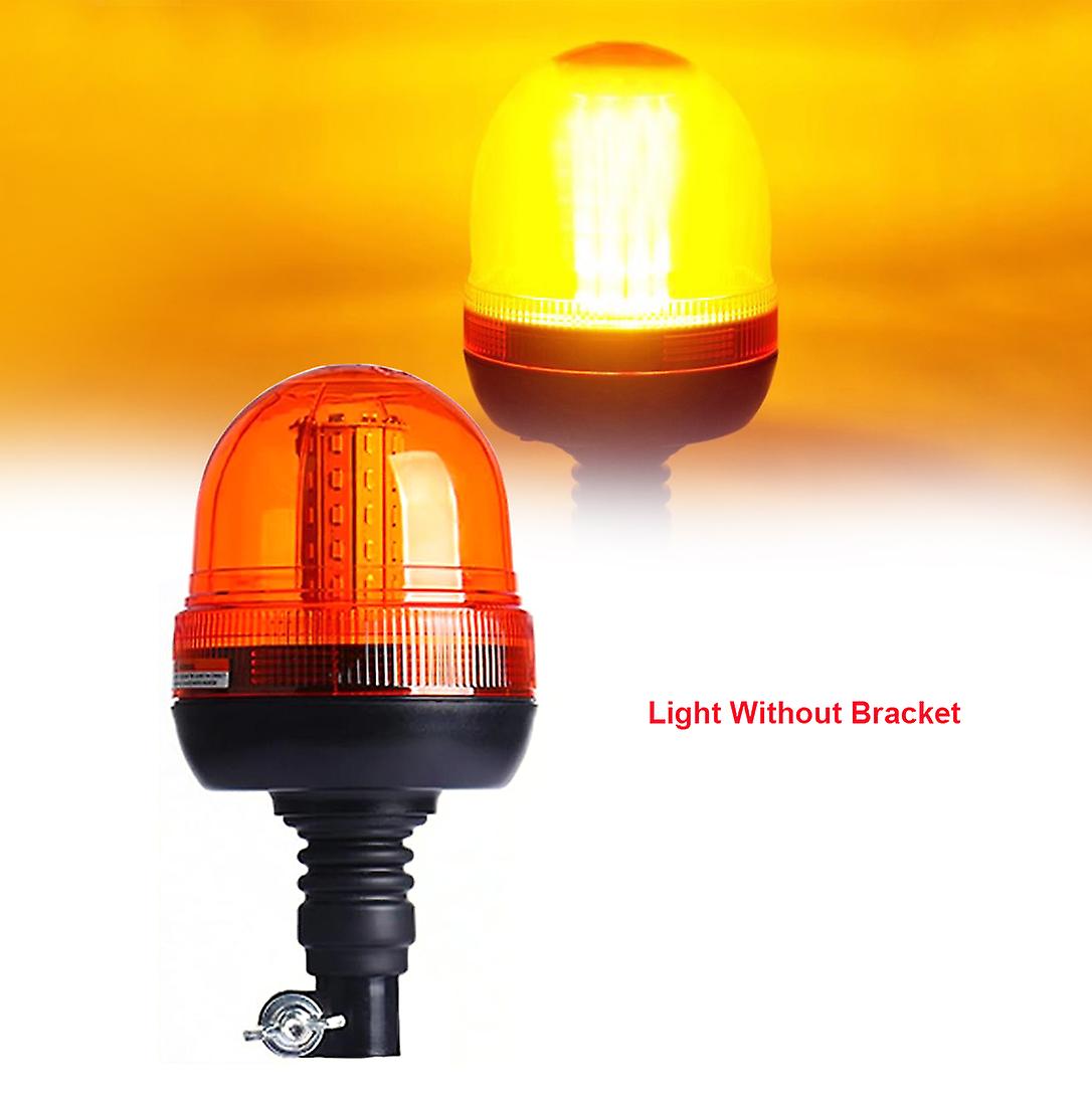 60 LED Amber Tractor Motorcycle Forklift Strobe Warning Light Beacon Truck Vehicle Emergency Flashing Lights Safe Signal Lamp
