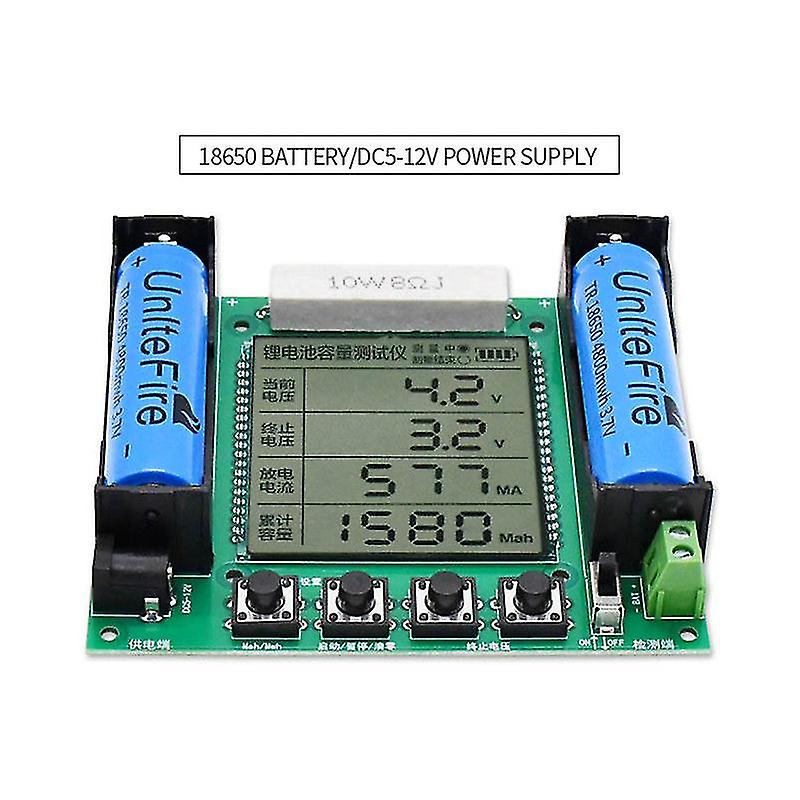 18650 Lithium Battery Capacity Tester Module High Precision Xh-m239 Lcd  Digital Display True Capacity Module Mah/mwh Measurement