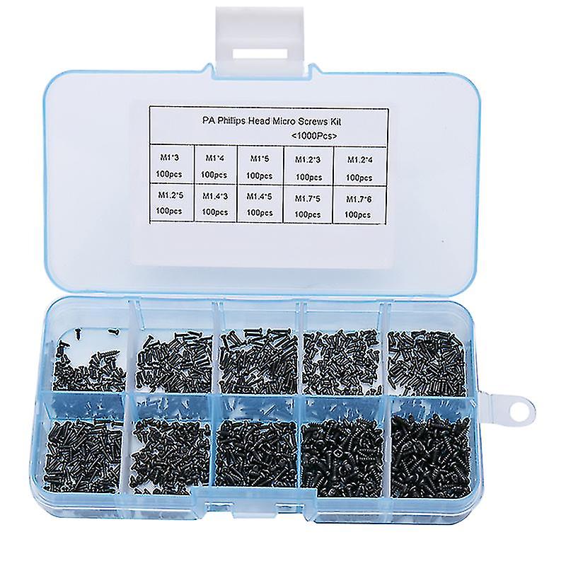 1000pcs Boxed Screws